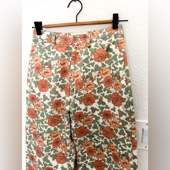 Rolla’s Floral High Waisted Jeans - Picture 4 of 7